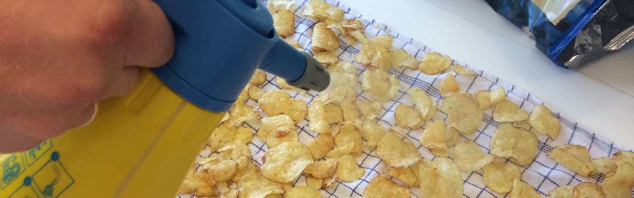 Når chips bliver bløde, forsvinder lyden - og så smager de helt forkert. Foto: Eva Rymann