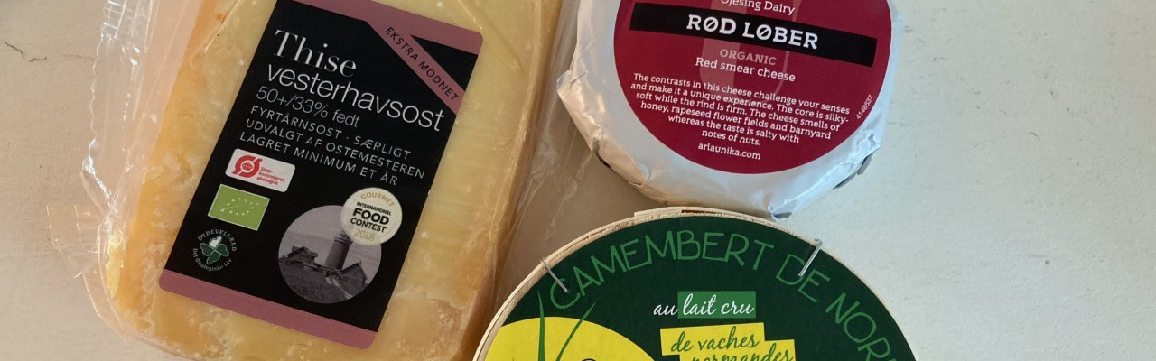 I denne podcast får du en smagsbeskrivelse af forskellige oste. Foto: Johanne Hvelplund